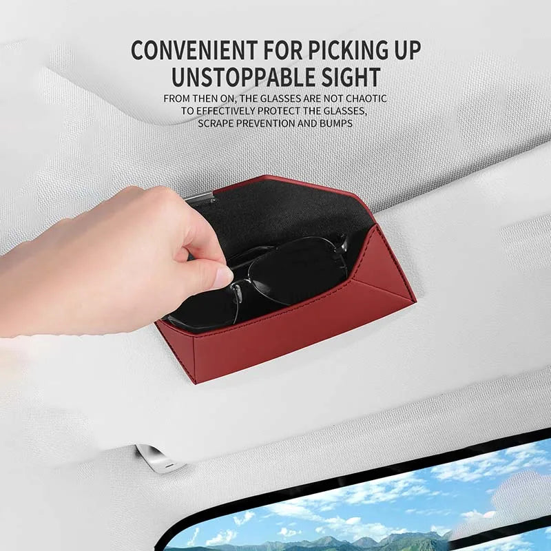 For Avatr 11 07 12 Parts Sticker Interior Key Card Logo Accessories Car Visor Sunglasses Glasses Holder Glasses Case Clip Box