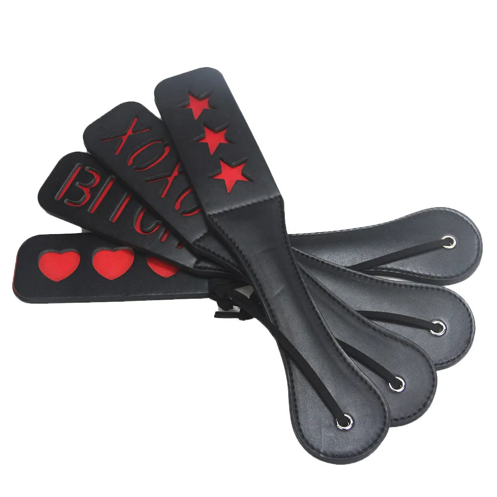 Spanking Paddle for Flirtatious Clap Slap Pat on Ass Perfect for Male Female Sex Toy Fetish Ideal for Adult Couples BDSM Slaves