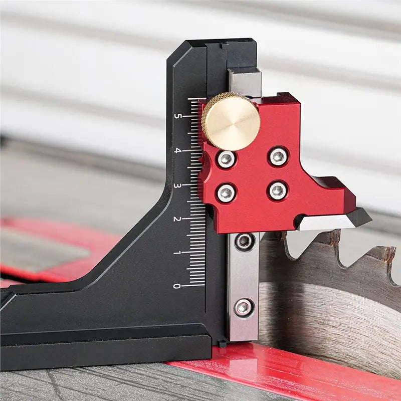 ABKO-Height Measurement And Drawing Line Gauge, Height Planning Measuring Instrument, Woodworking Tool, Saw Table