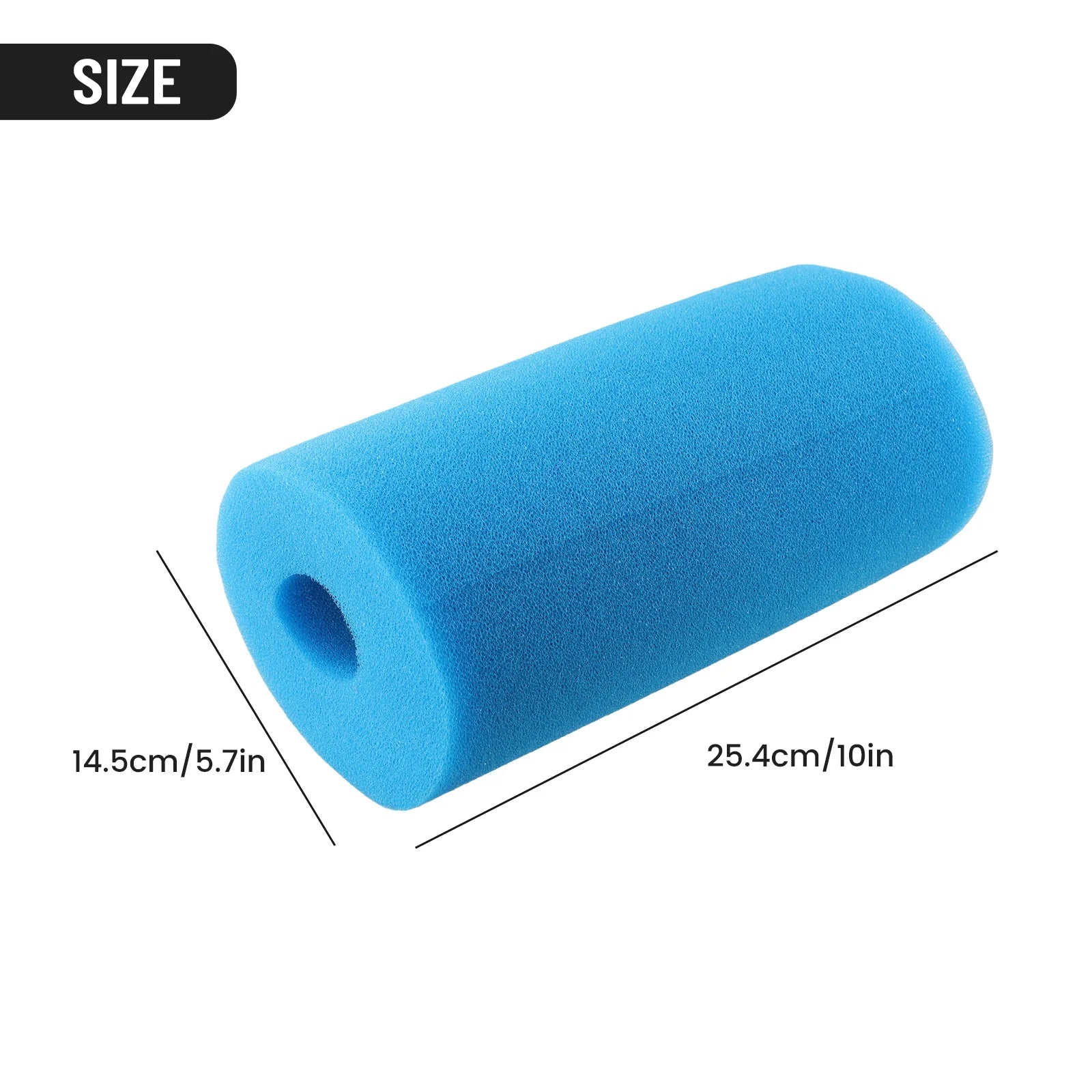 Replacement Foam Filter Cartridge for Intex Type B Filter Pumps Reusable and Washable Sponge Element to Extend Filter Life