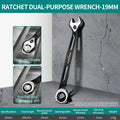 6mm-22mm Combination Wrench Dual-purpose Wrench Labor-saving Anti Slip Metric Universal Spanner For Car Repair Hand Tool