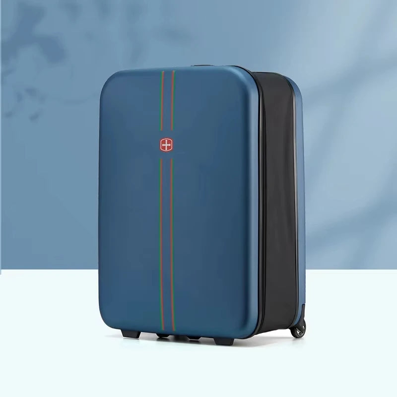 New Arrival Folding Trolley Bag 20 "24" Luggage Case for Business Travel Lightweight Foldable School Suitcase Fashion Trunk Gift