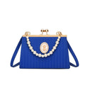 luxury designer lady crossbody bags Wedding evening bag with pearls elegant bags for women banquet fashion handbags for women