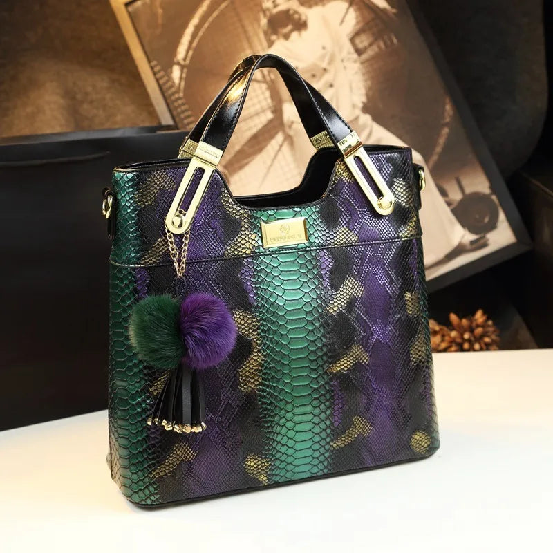 Large-capacity commuter women's bag, 2026 new fashionable and stylish single shoulder messenger bag