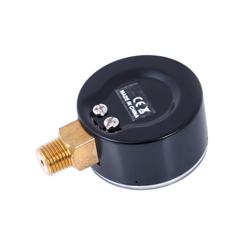 70*50*22mm Low Pressure Gauge For Fuel Air Oil Gas Water 50mm 0-15 PSI 0-1 Bar 1/4 BSPT