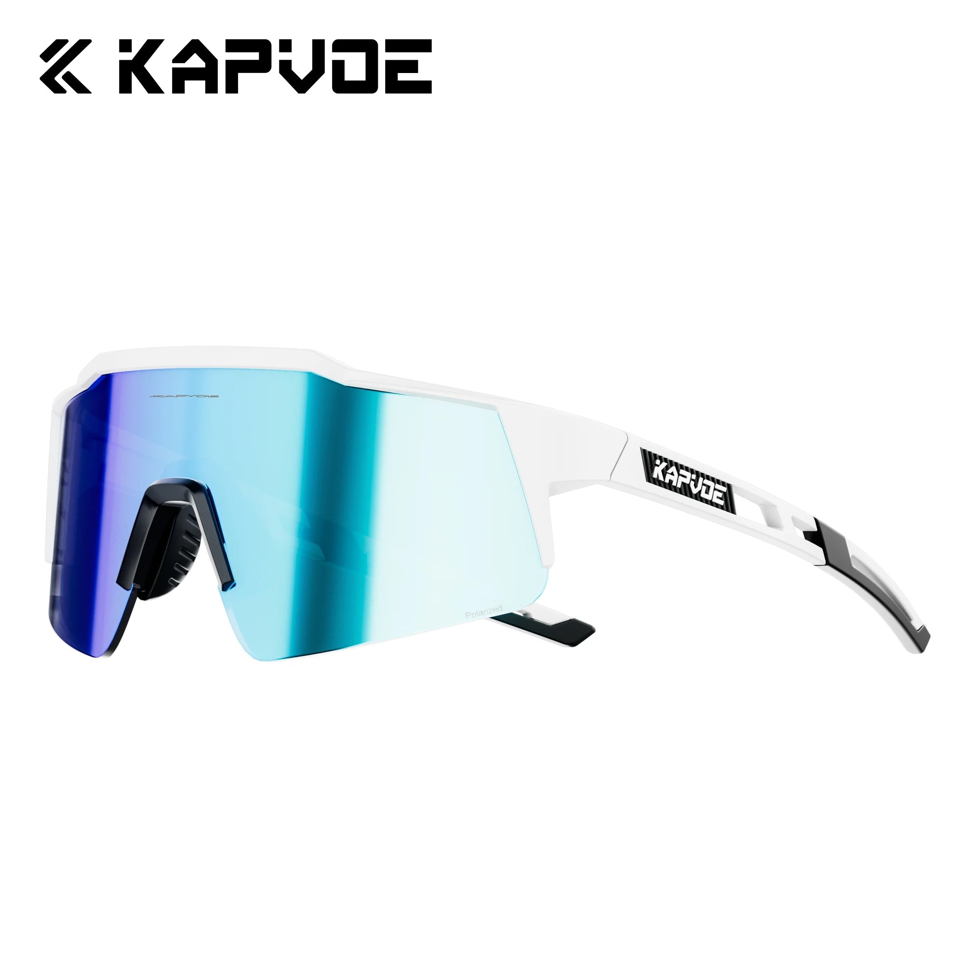 KAPVOE UV400 HD Polarized Hiking Sunglasses Sun Protection Outdoor Sports Glasses Cycling Driving and Climbing MTB Sunglasses