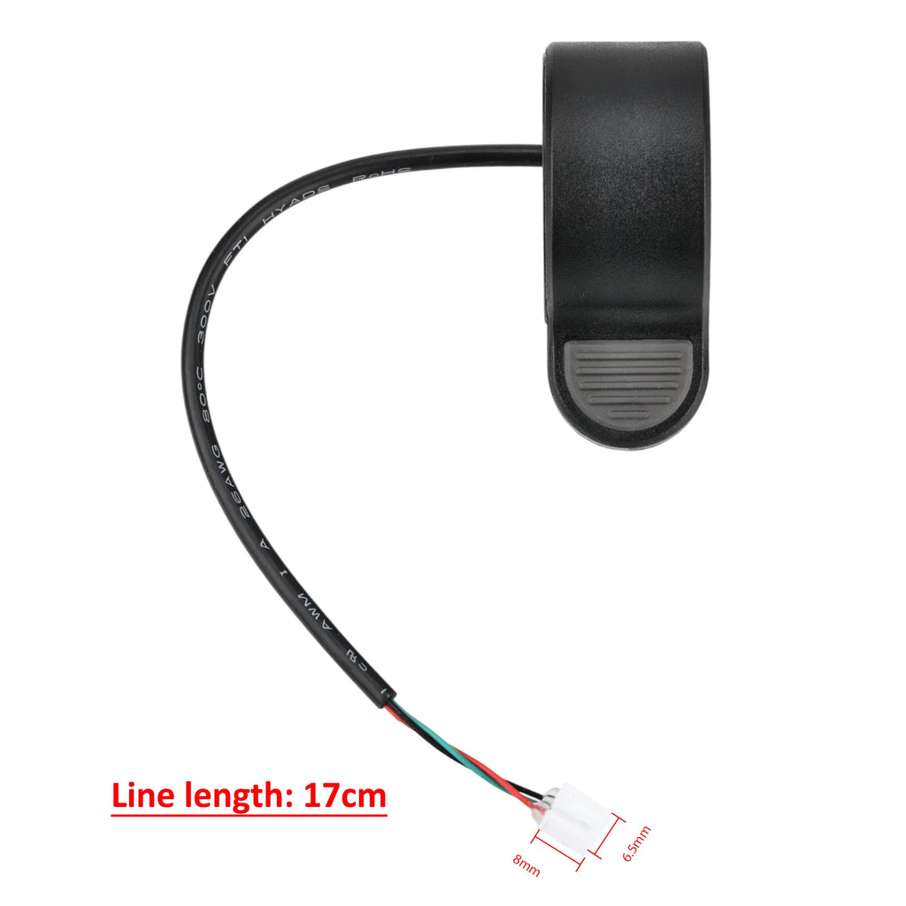 Accelerator Throttle for Xiaomi 4 Lite 2nd Gen Electric Scooter Thumb Speed Controller Right Hand Electronic Button Parts