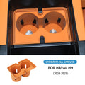 For Haval H9 2024 2025 Car Water Cup Holder Silicone Pad Car Water Cup Holder Liquid Silicone Protective Pad Interior Accessory
