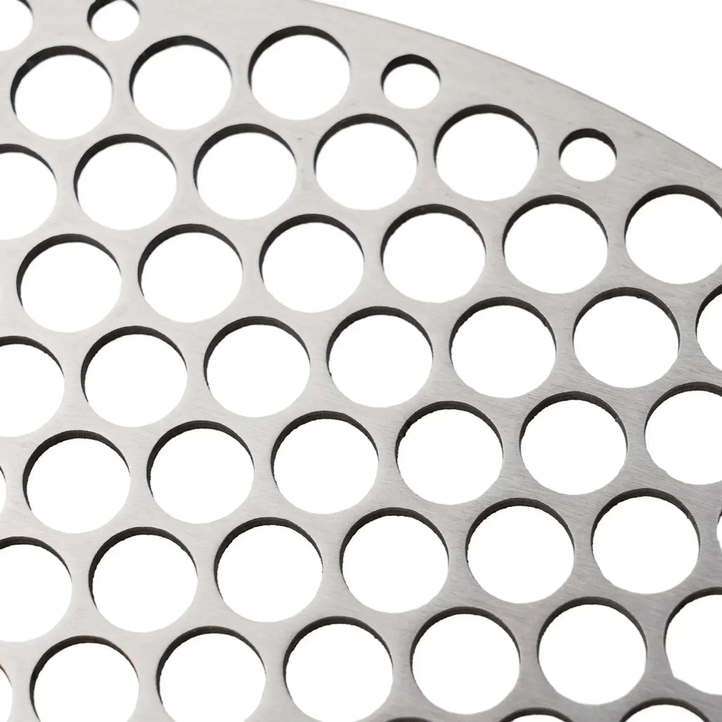 Stainless Steel Barbecue Net Round Metal BBQ Mesh Grate Grid Camping Picnic Food Rack BBQ Grill Kitchen Tool Accessories 18-30cm