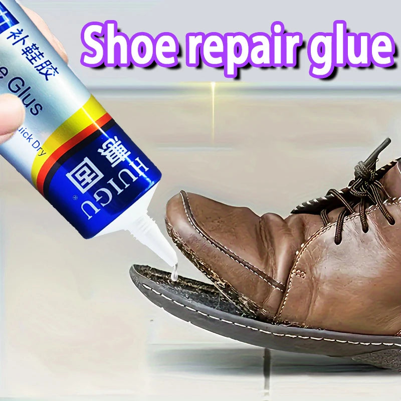 60ml Professional Shoe Adhesive Glue Quick Dry Waterproof Repair Kit for Boots Sneakers Shoes Long Lasting Strong Bonding