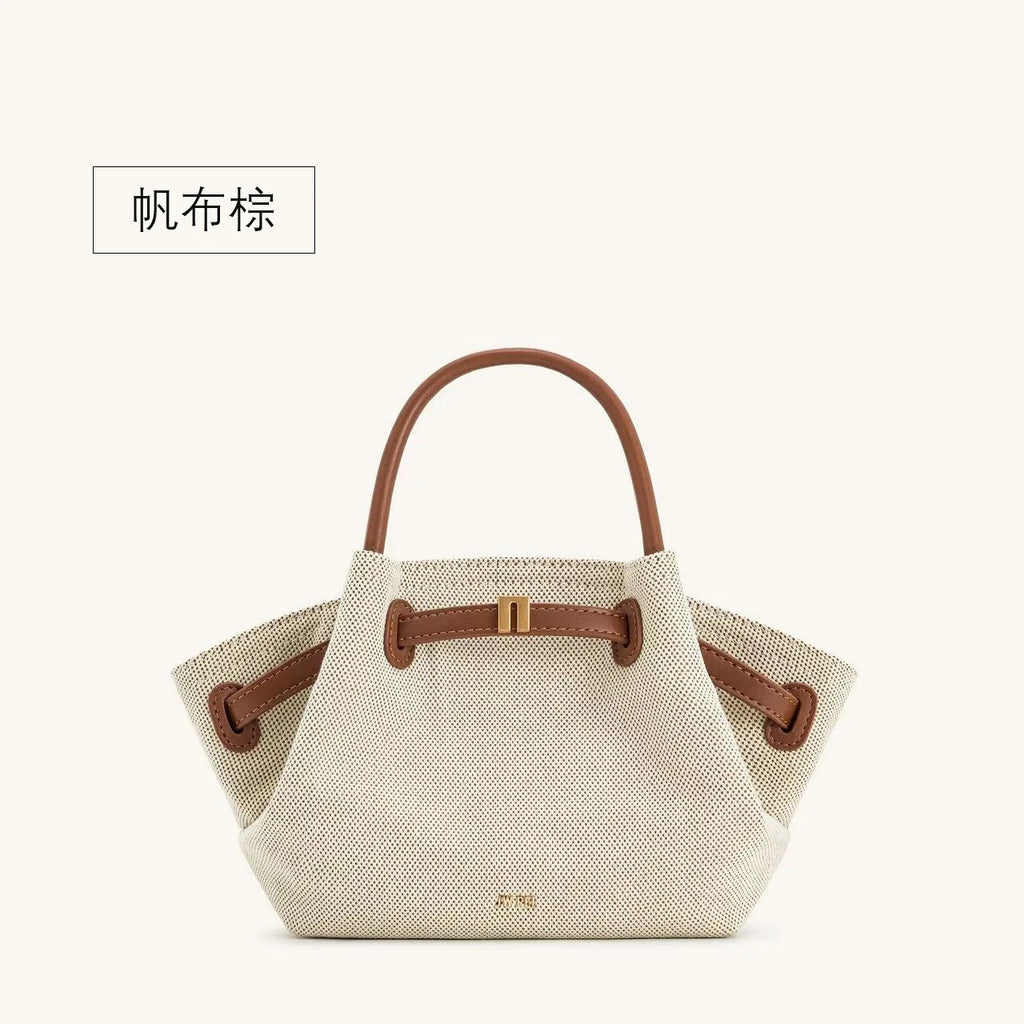 Canvas Dumpling Bun 2025 New Hana Size Women's Single Cross Shoulder Handbag сумка женская Ladies Bag Wallet брендовые сумки