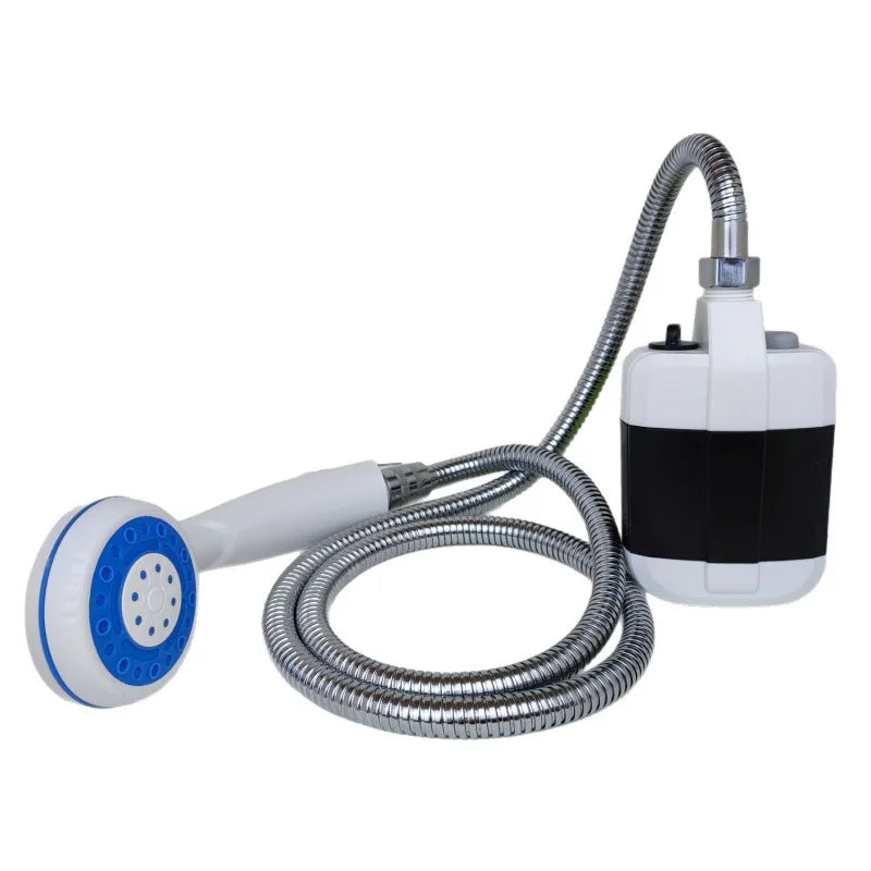 Portable Camping Shower Outdoor USB Rechargeable Electric Shower Pump for Camping Car Washing Gardening Pet Cleaning