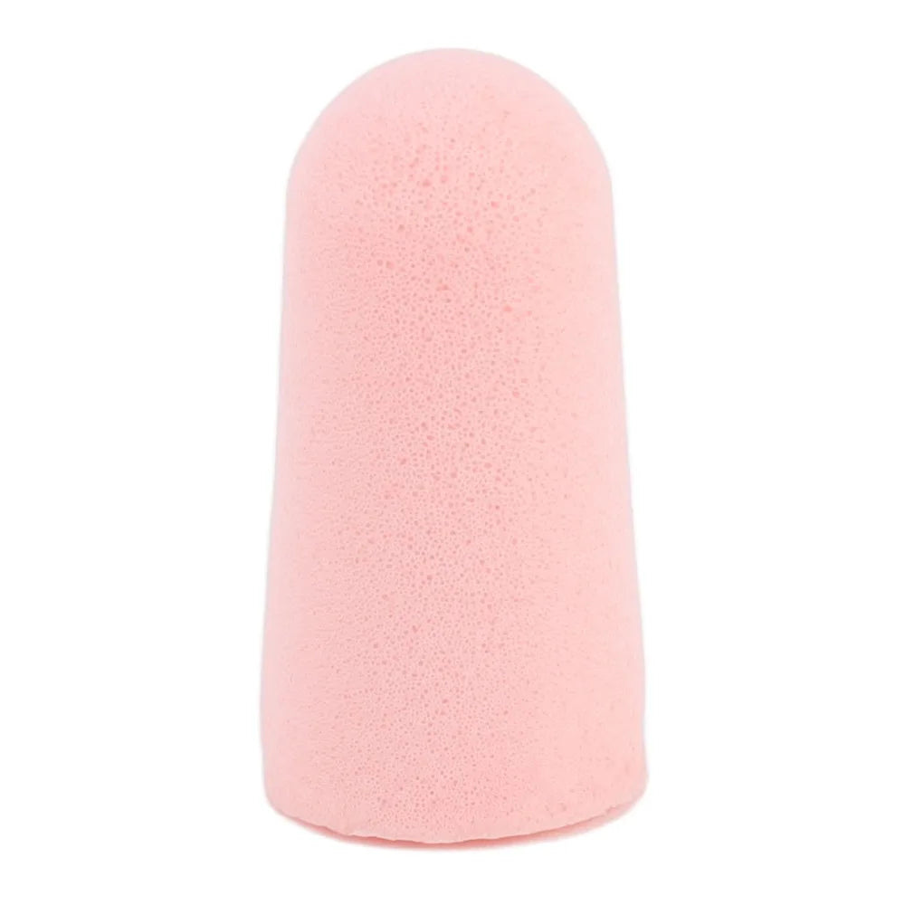 60Pcs Slow rebound memory foam Foam Ear Plugs Effective noise blocking Pink Noise Cancelling Earplug Skin-friendly soft texture