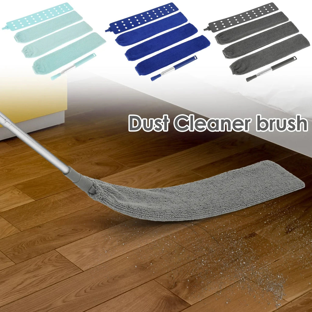 Gap Dust Cleaner Retractable Microfiber Gap Dust Brush Flexible Long Flat Gap Duster for Sofa Bed Furniture Bottom Cleaning