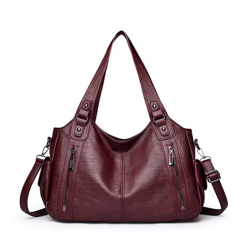 Underarm Crossbody Bag Women Commuter-Style Tote Bag Large Capacity Versatile Handbag Soft Durable
