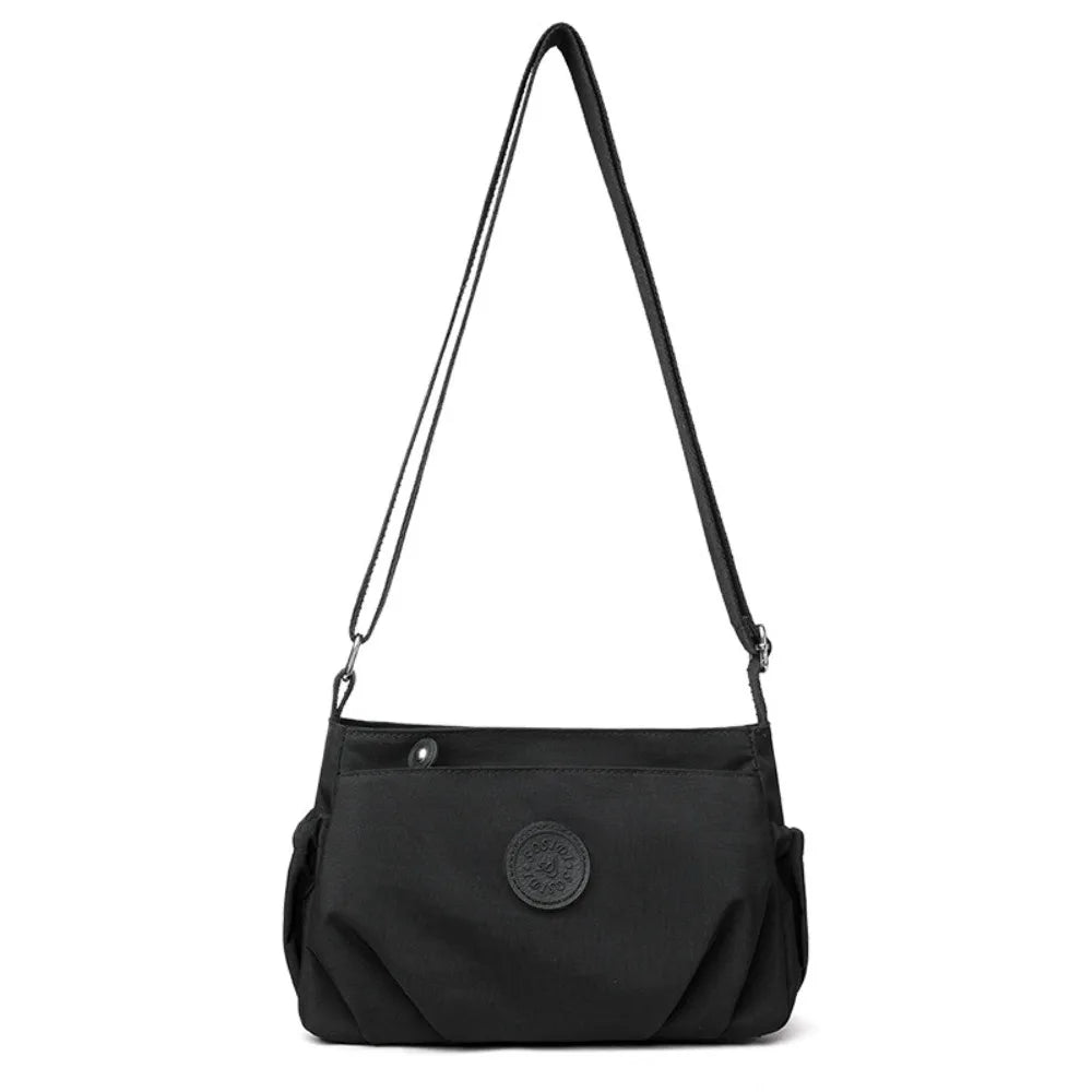 Nylon Cloth Women's Shoulder Bag Large Capacity Multi-Layer Messenger Bags Lightweight Waterproof Travel Bag Organizer Bag