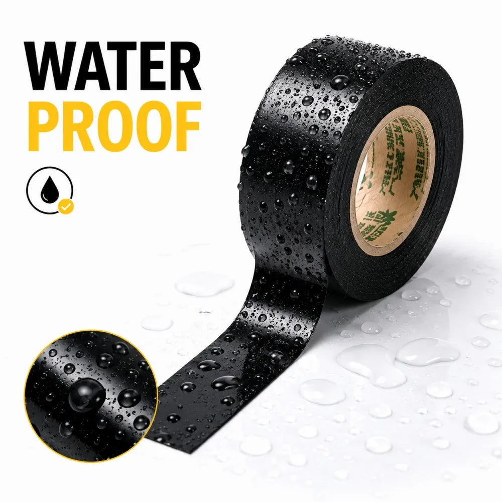 Flame Retardant High Temperature Insulation Tape Width19/25MMx25M Black Electrical Adhesive Tape for Industrial Household Use
