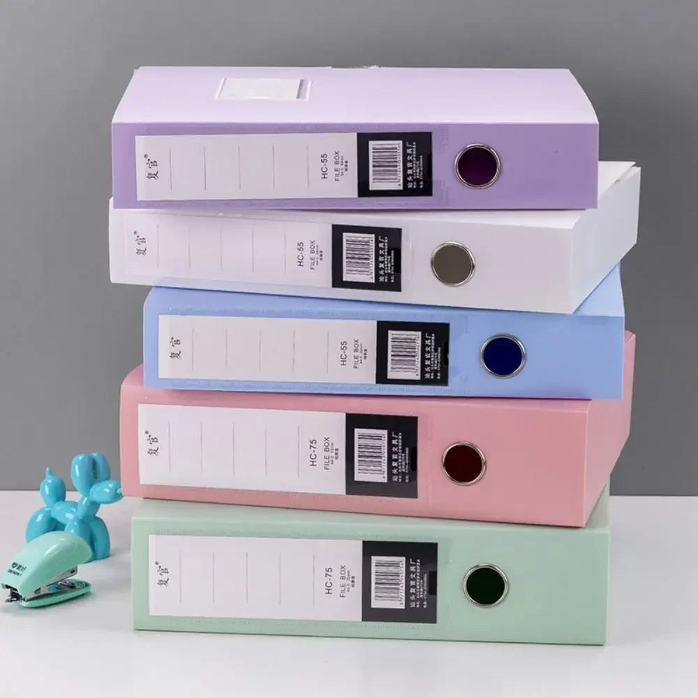 A4 File Folder Test Paper Bag Data Storage Bag Student Folder School Office Supplies Stationery Document File Box Desk Organizer