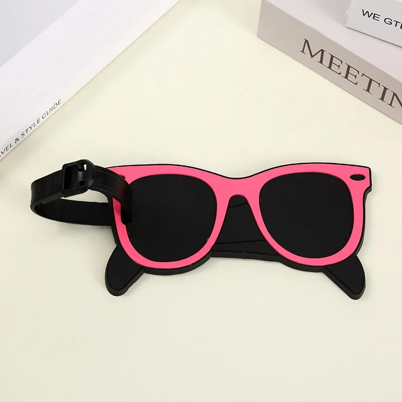 Travel Accessories Luggage Tag Creative Corgi &Cat Suitcase Fashion Style Portable Travel Hanging Tags and Anti Loss Signs