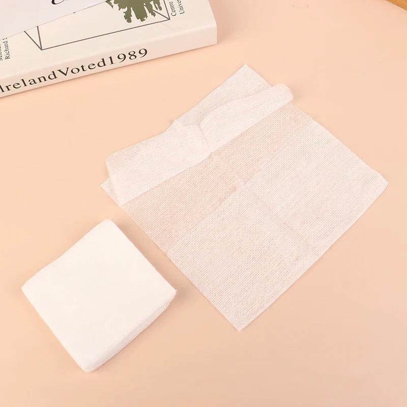 100/200PCS 4 Layers 5*5cm 10*10cm Gauze Pad Cotton First Aid Kit Emergency Waterproof Wound Dressing Sterile Gauze Pad