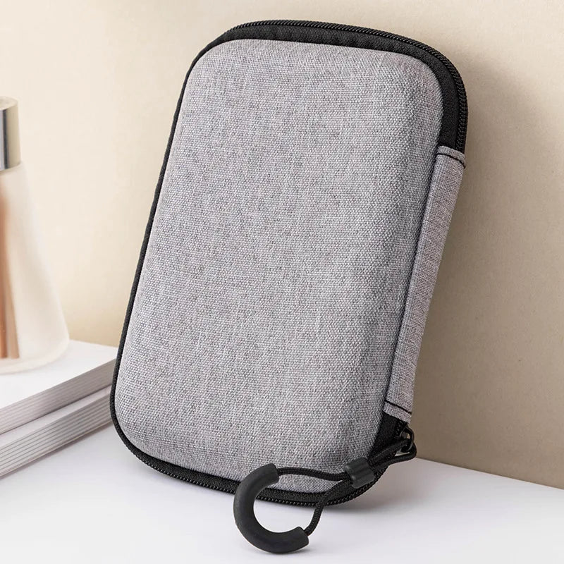 1 Pcs Storage Bag For Game Console Storage Gray Waterproof Carrying Gray Case  EVA Shell Protection Cover For-Gaming Parts