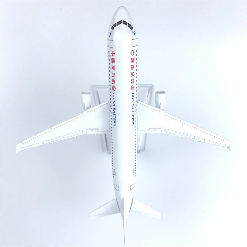 Children 16cm Plane Model Toy Alloy Metal China Eastern Airlines A320 Airways Diecast Airplanes Building Kit for Collection