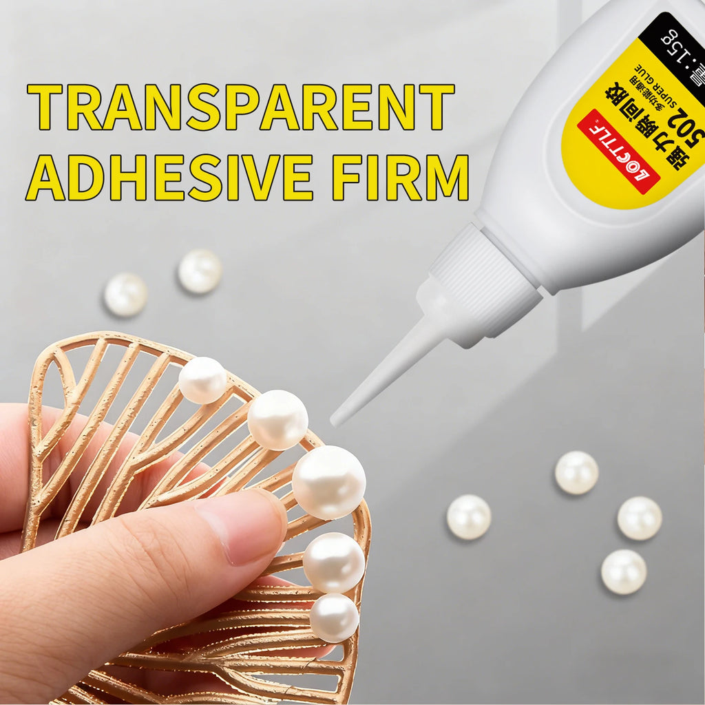 3pcs 502 Super Glue Instant Quick-drying Cyanoacrylate Adhesive Leather Rubber Wood Metal Strong Bond Liquid Glue Tool