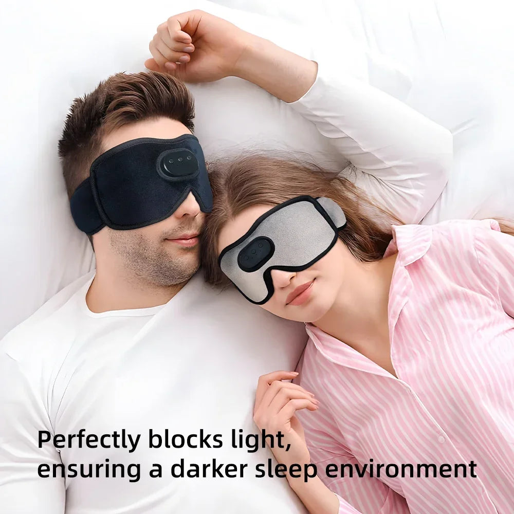 SYPVRY Bluetooth Sleep Eye Mask With Headphones - Boasting 3D Sleep Headphone Technology for Enhanced Comfort Bluetooth Eye Mask