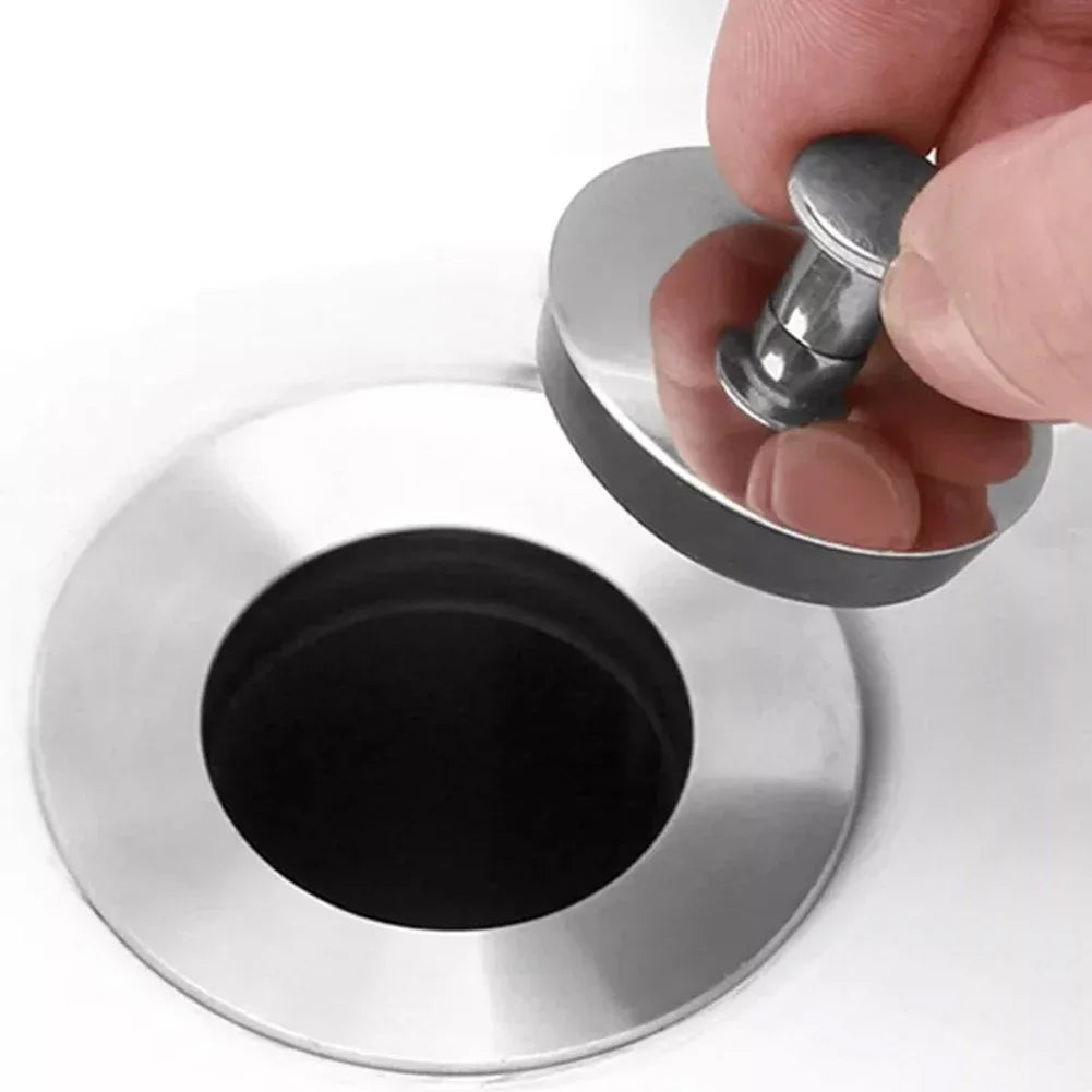 1pc Bathroom Washbasin Stainless Steel Sink Bathtub Drain Stopper S,M,L Sink Bathtub Drain Stopper 33-35mm/43-44mm/54-55mm