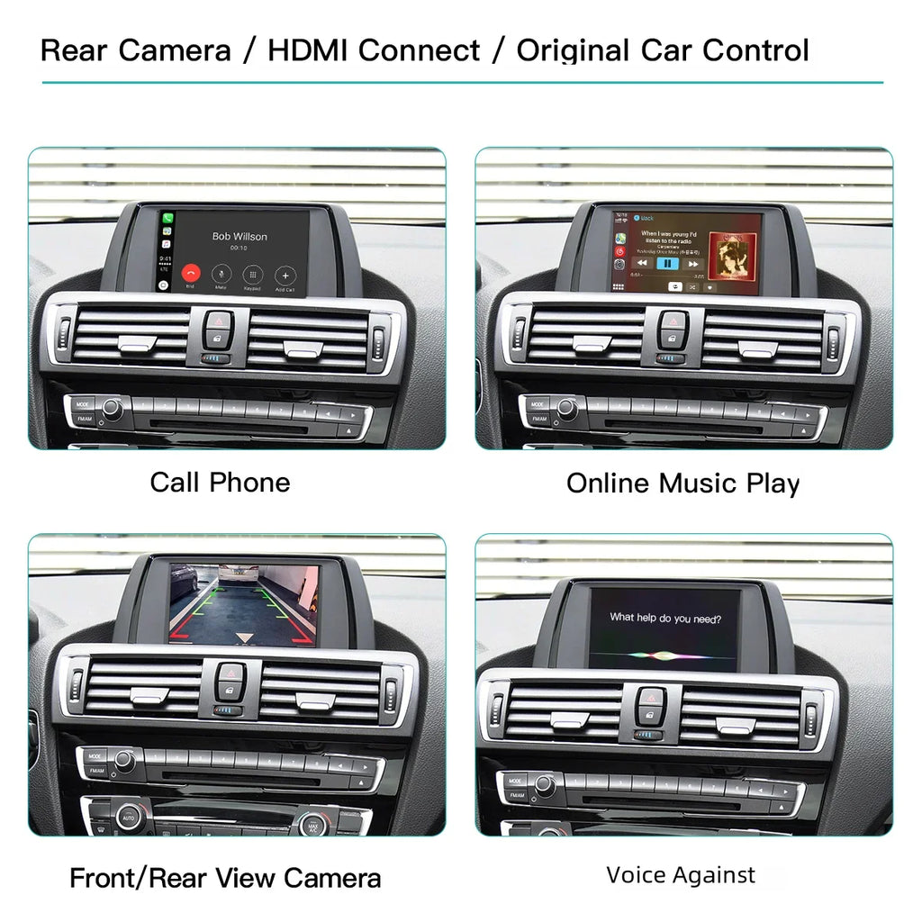 Wireless CarPlay Android Auto for BMW NBT CIC System 1 2 3 4 5 6 7 Series X1 X3 X4 X5 X6 MINI E60 E84 E70 F26 F25 F10 F11F20 F21