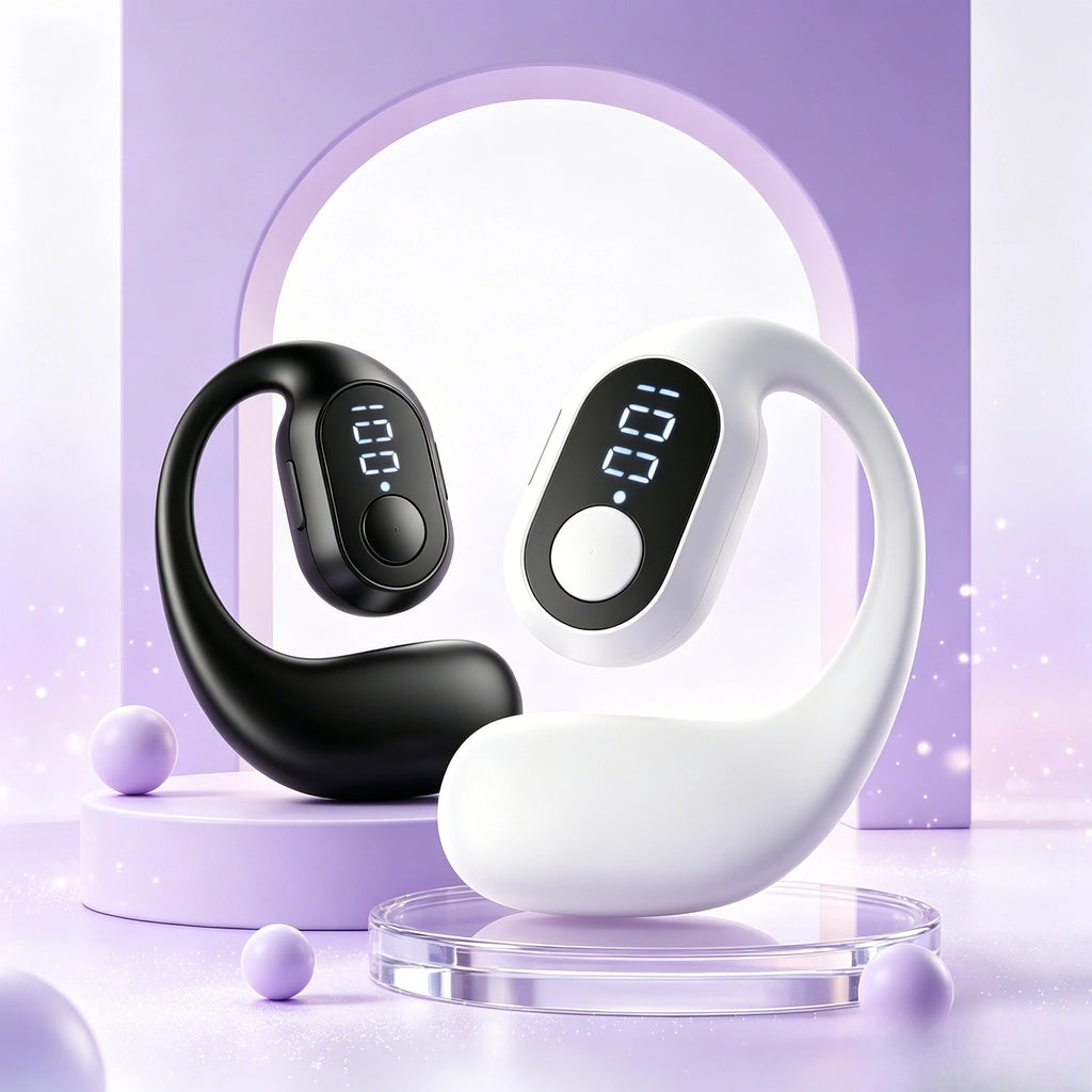 KY2PRO Wireless Headphones OWS Earhook Music Sports Noise Canceling Headphones