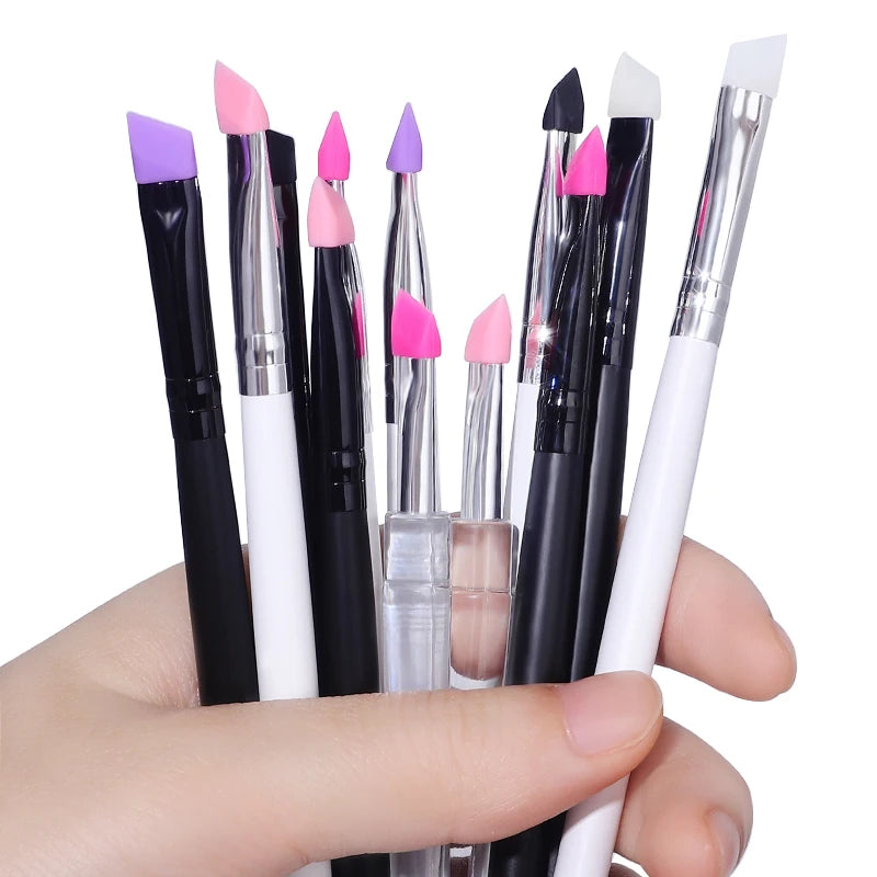 Eyelash Perm Lifting Tools Silicone Clean Up Brush Lamination Eyelashes Separating Tool Lash Lift Eyelashes Extension Supplies