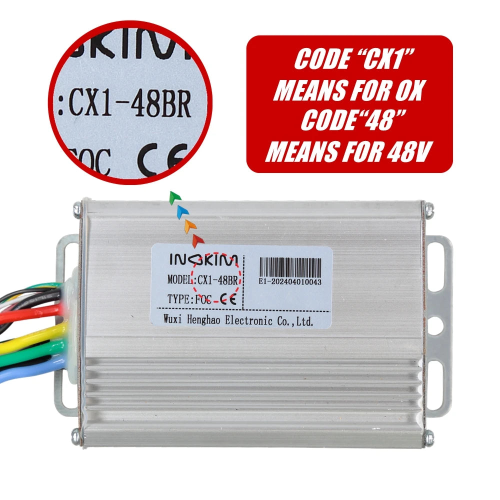 Original Controller Only for INOKIM 48V 60V OX Electric Scooter Control System MACURY Spare Parts Accessories