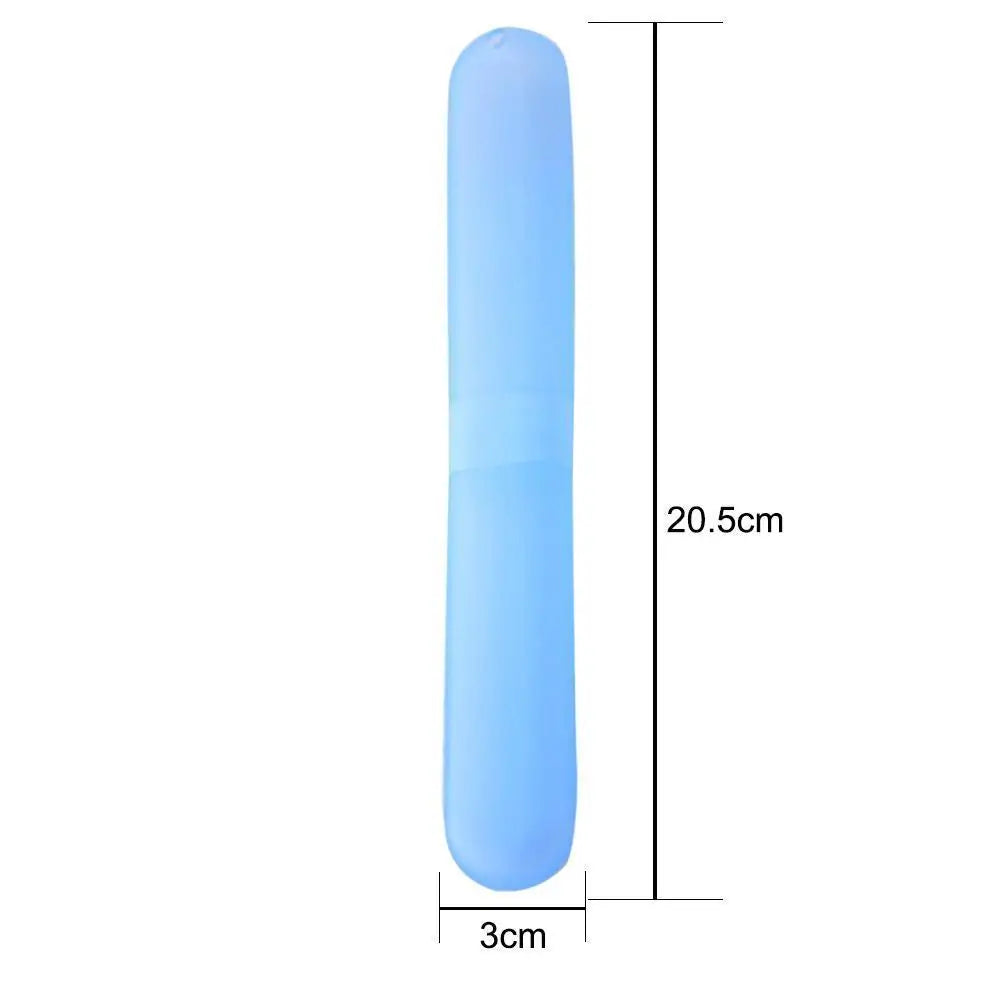 Portable Travel Hiking Camping Toothbrush Holder Case Box Tube Cover Toothbrush Protect Holder Case 3 Color