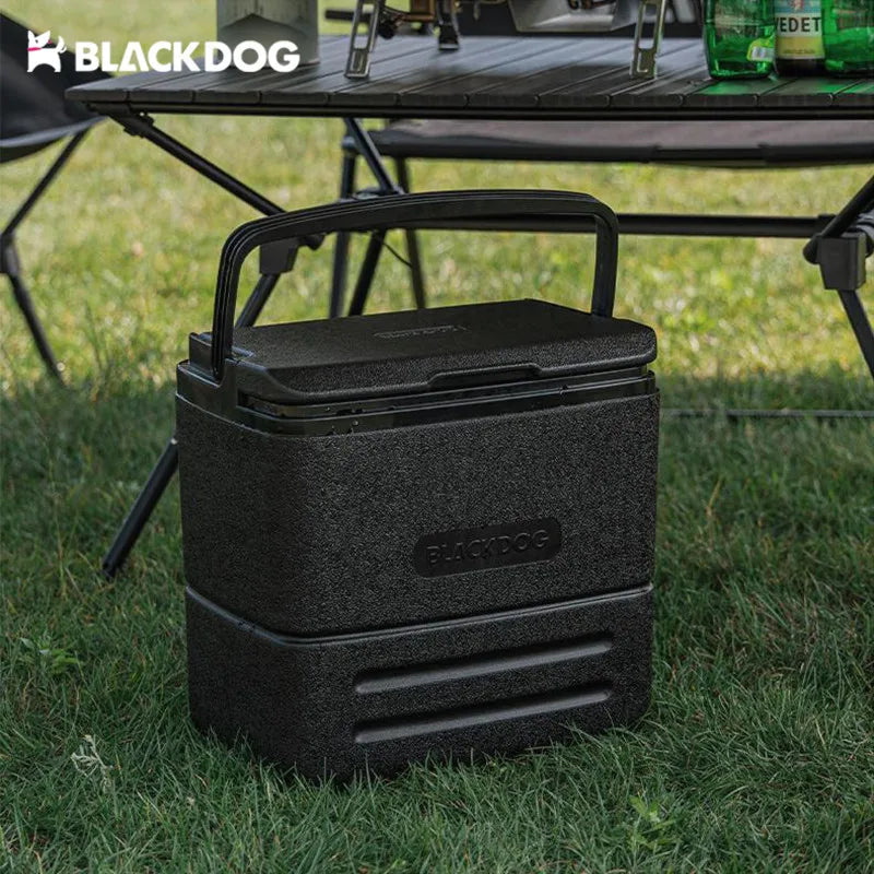 BLACKDOG Cooler Box 17L PP Ice Box 48h Keep Fresh Outdoor Travel  And Camping Food Beers Ice Bucket Fridge Fishing Box Storage