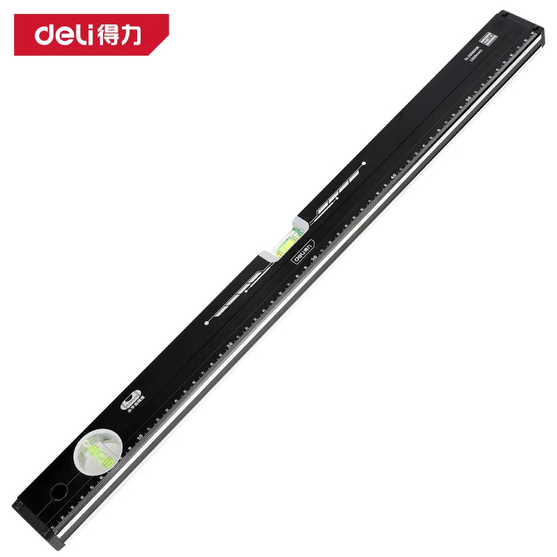 Deli 600mm High Precision Spirit Level Multifunctional Household Level Measuring Instruments Woodworking Measuring Hand Tools