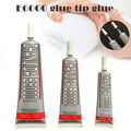 Zhanlida E6000 Clear Contact Adhesive For Jewelry Rhinestonne Crafts With Precision Applicator Tip - 110ml 50ml 25ml 15ml Glue
