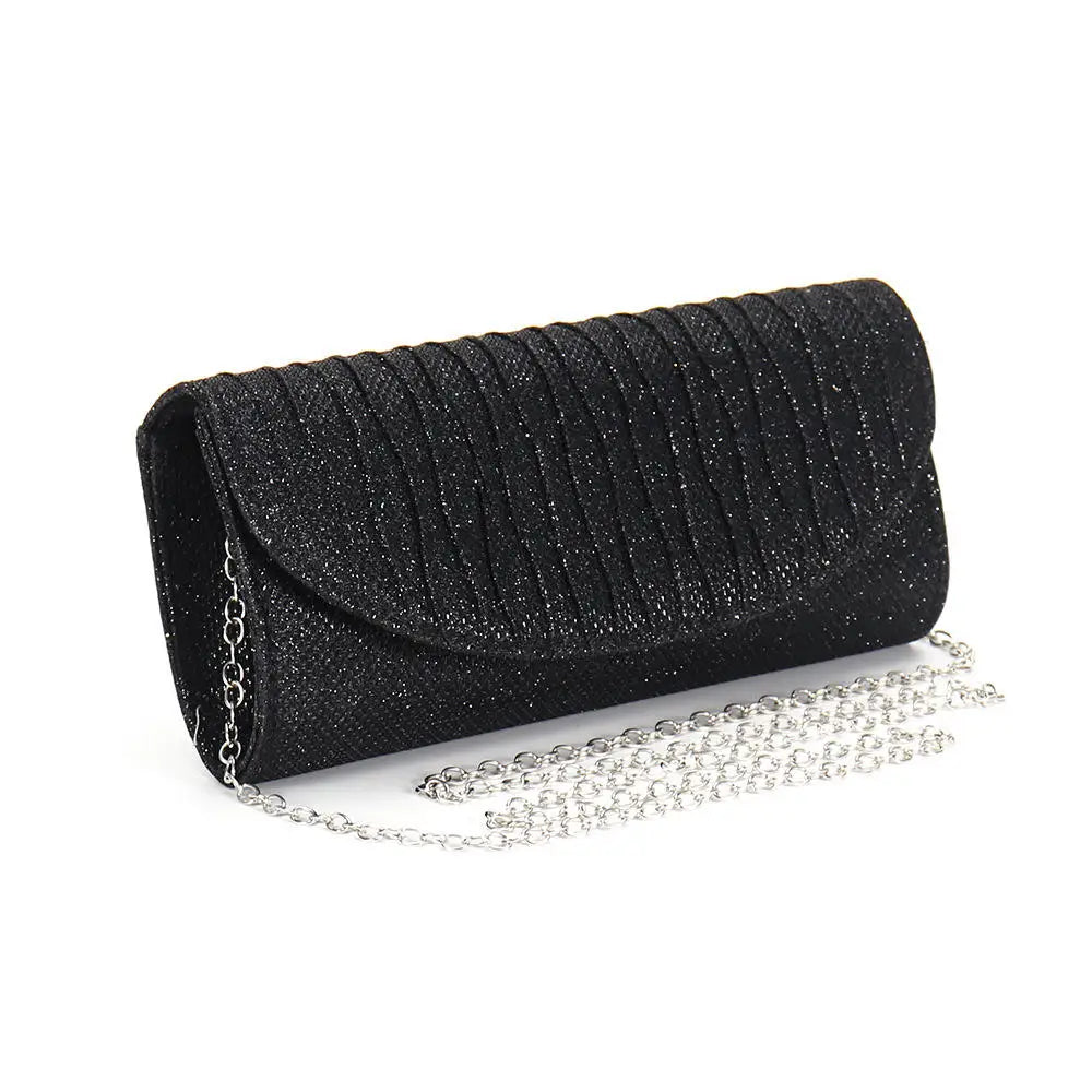 Ladies Shiny Clutch Fashionable Fashion Elegant Purse Evening Clutch Bag Glossy Gold Envelope Bag For Red Carpet Events Weddings