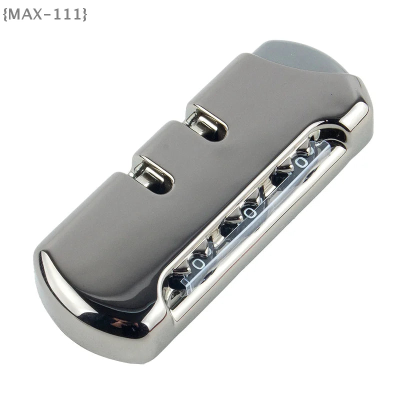【F2-MAX111】3 Digit Combination Padlock Accessories for Bags Lock Luggage Suitcase Travel Bag Code Lock