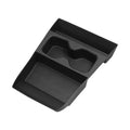 Smabee for Hyundai Santa Fe 2024 2025 2026 Car Central Lower Layer Storage Box Cup Holder TPE Organizer Tray Accessories Tidying