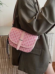 Trendy Diaper Bag: Women's Luxury Vintage Leather Handbag, High-End Simple Crossbody Bag With Paris Style And Letter Logo