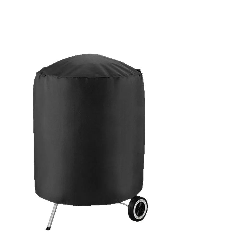 1Pc Oxford BBQ Grill Cover, Waterproof Sunproof Outdoor Patio Fire Pit Protector