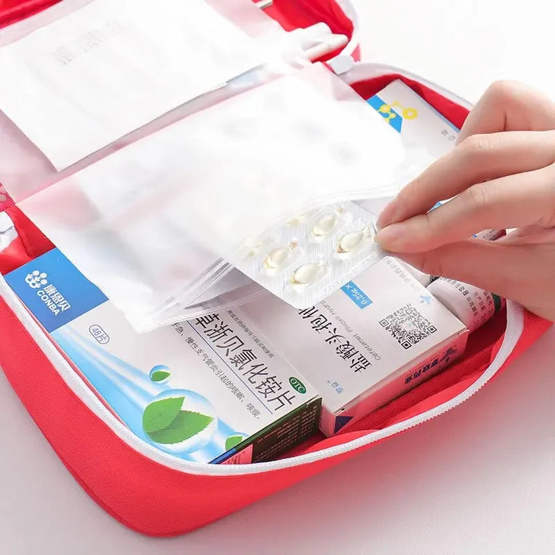 First Aid Kit Emergency Outdoor Bag Storage Bag Primary School Student Epidemic Prevention Bag Travel Portable