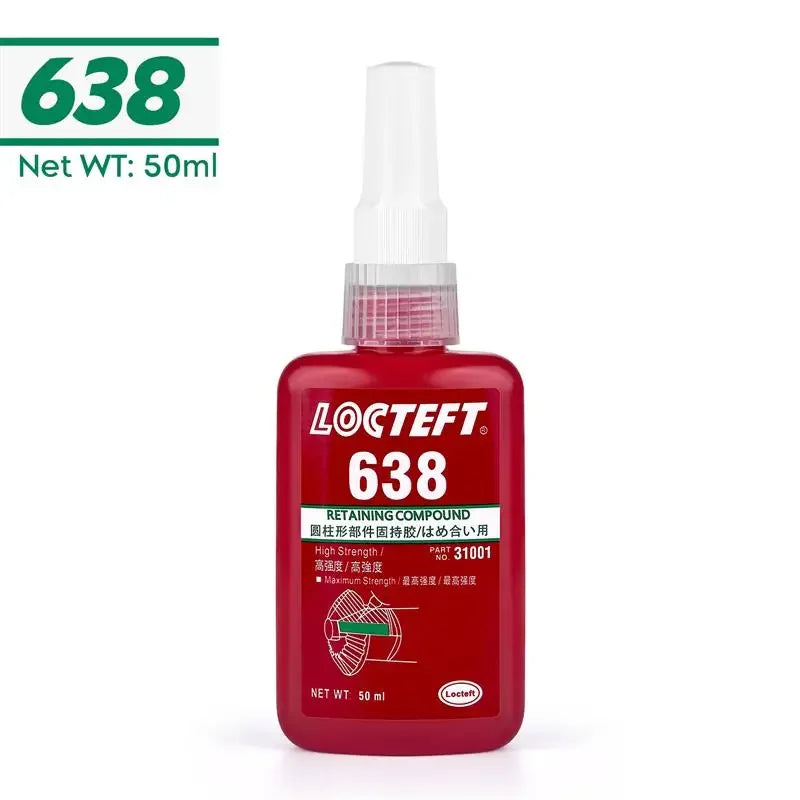 1pc 50ml Threadlocker Screw Glue Quickly Cured Thread Locking Agent Anaerobic Adhesive Corrosion-Resistant Anti-Loosening Glue