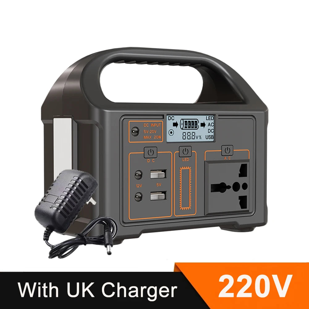 Gaiaray 100W Portable Power Station AC110V 220V 76.8Wh Solar Generator Outdoor Power Bank For Camping Travel Emergency Energy