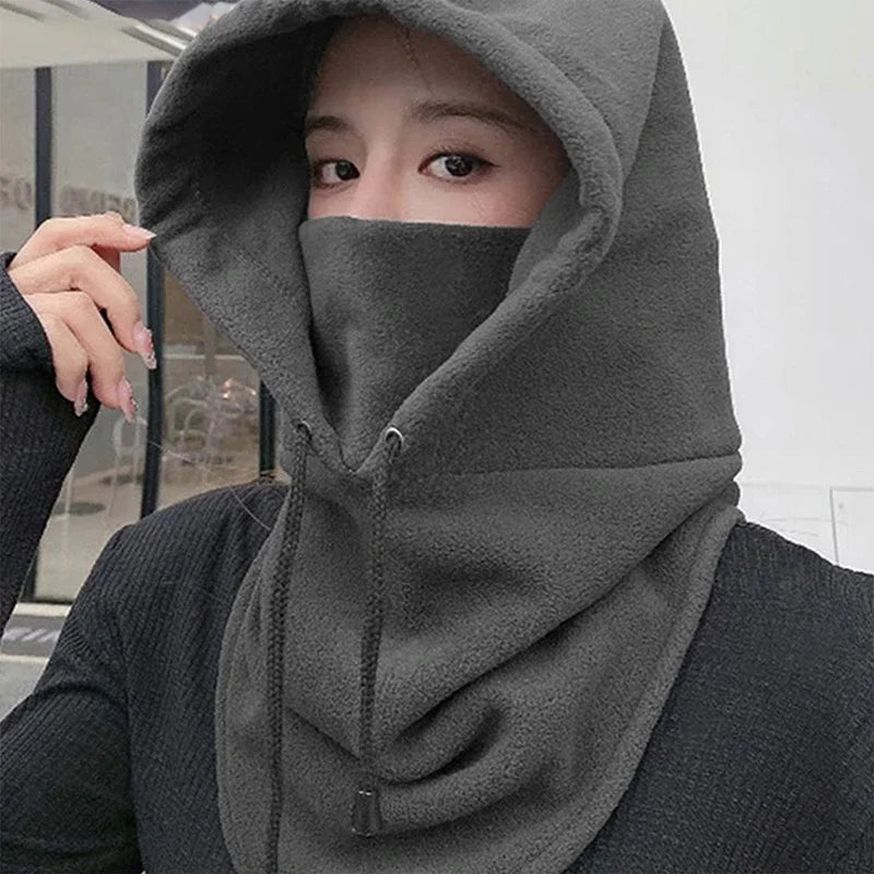 kkjoy Face Mask Thermal Neck Warmer Hood Snood Windproof Ski Cap for Winter Outdoor Sports Cycling Running Travel