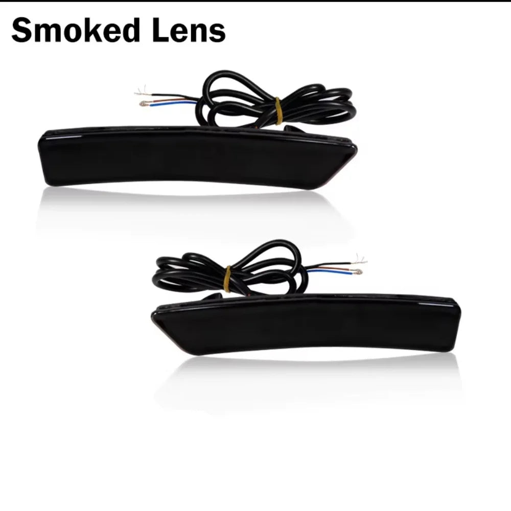 Amber & White LED Front Side Marker Lights For Lincoln MKX 2016-2018 & Nautilus 2019-2022 Turn Signal Lights DRL Driving Lights