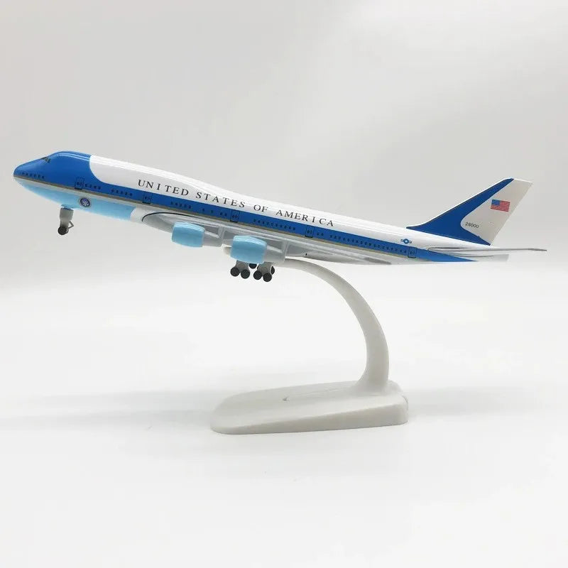 1/400 Scale 20CM Alloy Antonov An-225 "Mriya" A380 330 747 777 Airplane Diecast Model Child Toy For Gift Collectible Miniatures