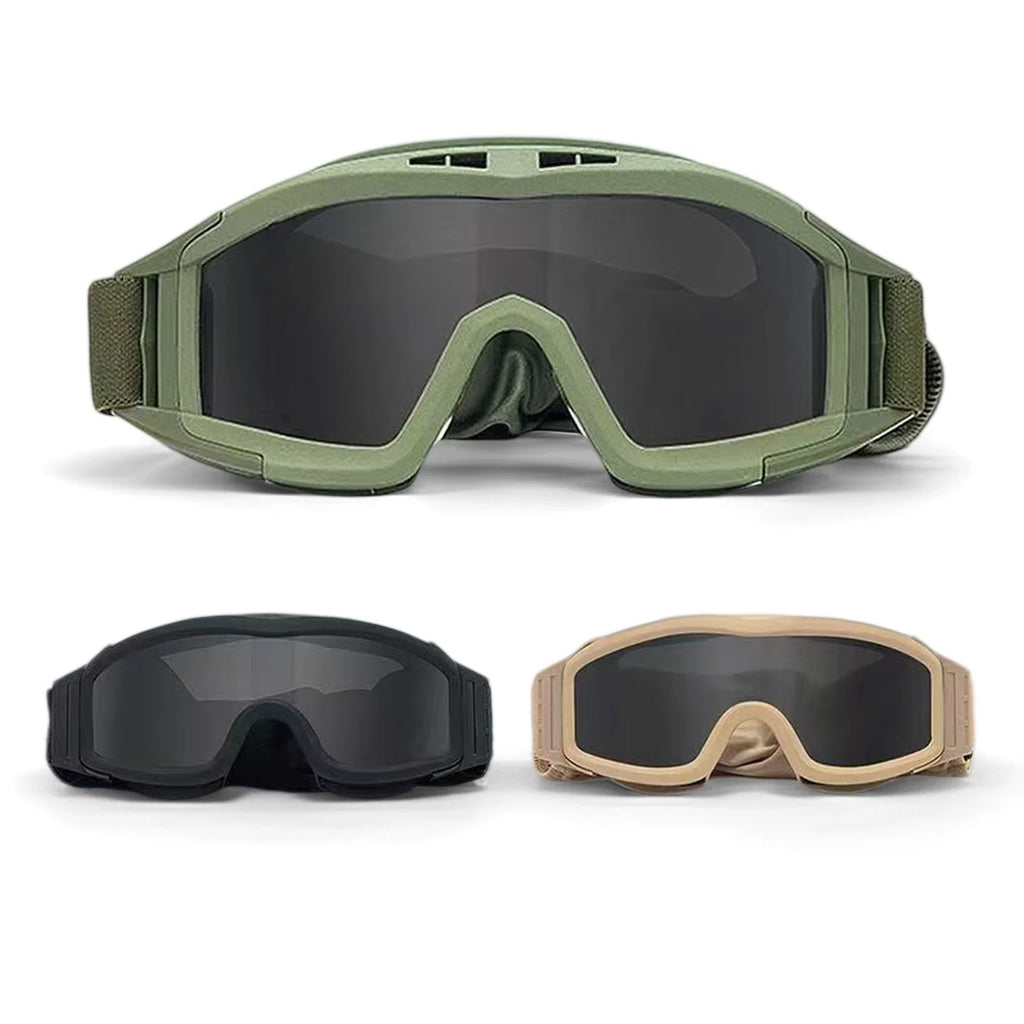 Tactical Goggles Military Shooting Sunglasses Windproof Sand Control Wargame Glasses Army Shooting Airsoft Paintball Glasses