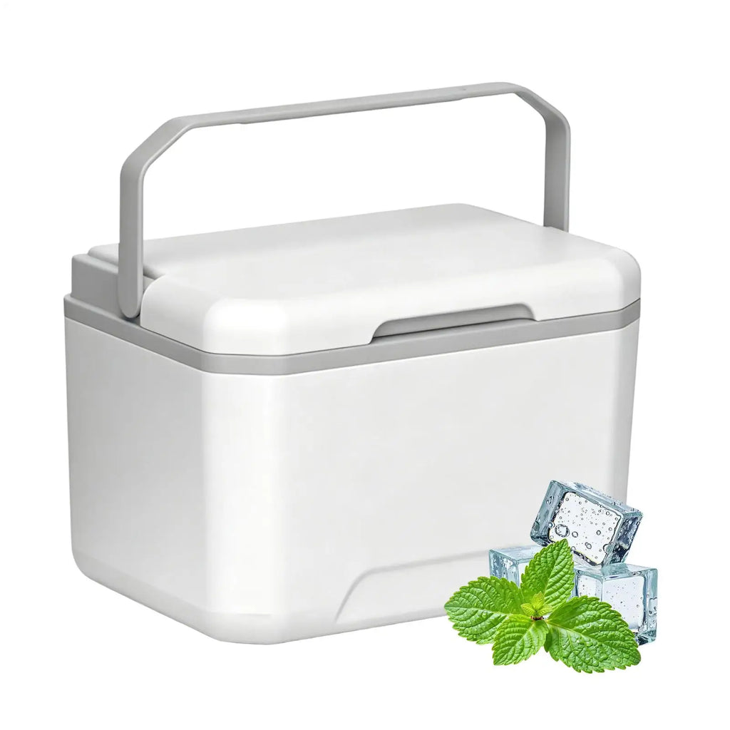 Camping Ice Cooler With Handle Portable 5L Insulated Ice Boxes Leakproof Hard Sided Coolers Chiller For Camping Picnic Fishing